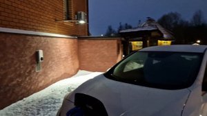 Зимнее путешествие на электромобиле Ниссан Лиф Из Минска в Чебоксары на Nissan Leaf ze1 40kw