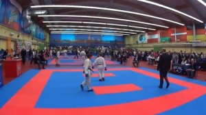 Первенство России среди детей 12-13 лет по каратэ WKF 2015 24 Мая, МИХАЙЛИЧЕНКО ДАНИЛА (3 бой)