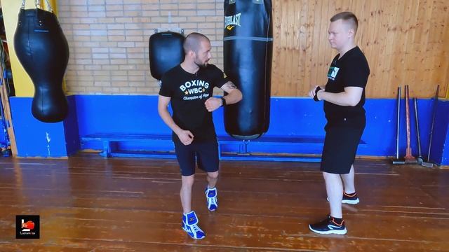 Как поставить боковой удар / Николай Потапов / Школа Марка Мельцера / Как бить боковой удар / хук смотреть онлайн