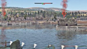 Плавучая база ПВО в Вар Тандер! War Thunder Random № 28!