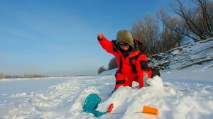 Иртыш  Рыбалка на Жерлицы  Ловля щуки и Судака в конце Января. Тестирую жерлицы Петрова.