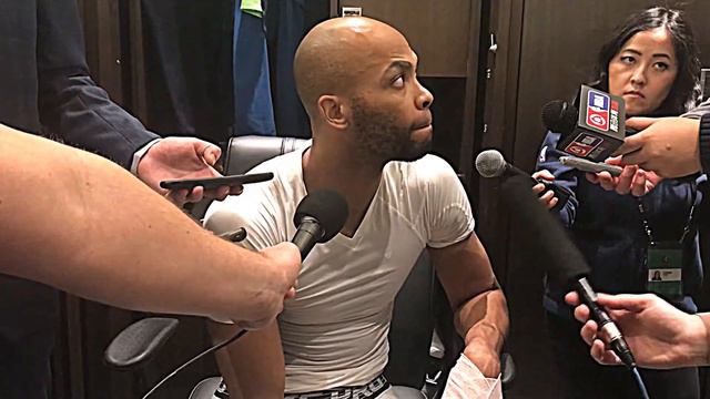 1/12/18: Taj Gibson discusses Karl-Anthony Towns and Timberwolves victory over Knicks смотреть онлайн