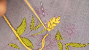 Flower Embroidery Tutorial for Beginners, Cute Flower Designs Sewing Class, Easy Embroidery