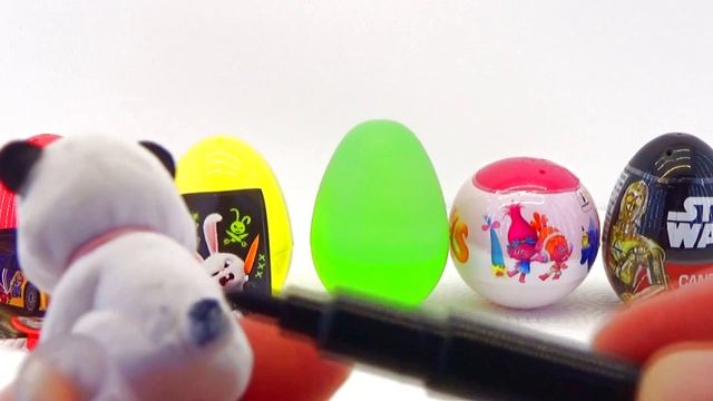 Открываем яркие яйца с Сюрпризами Бабушкины Сказки смотреть онлайн