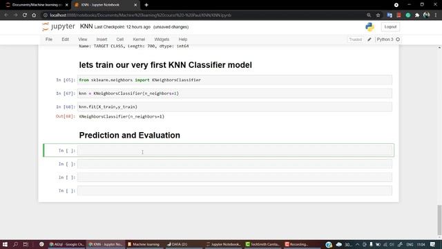 #81 - Practical KNN - Training Our First KNN Model | Skillari Full Free Machine Learning Course 202