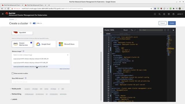 How To Deploy a Cluster with Advanced Cluster Manager for Kubernetes смотреть онлайн