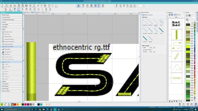 How To Digitize 3D PUFF Embroidery / How To Digitize With Hatch / 3D Puff For Beginners #3dpuff
