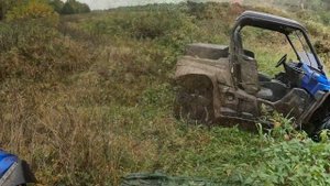 Осень 2022 на Квадроцикле и Багги. Багги Yamaha Wolverine и  квадроцикле Polaris Sportsman.