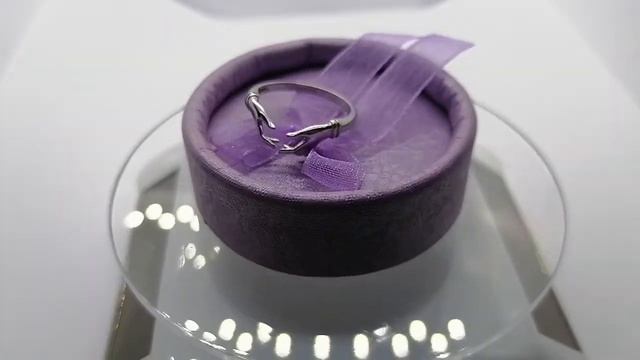 Кольцо руки из серебра Sokolov смотреть онлайн