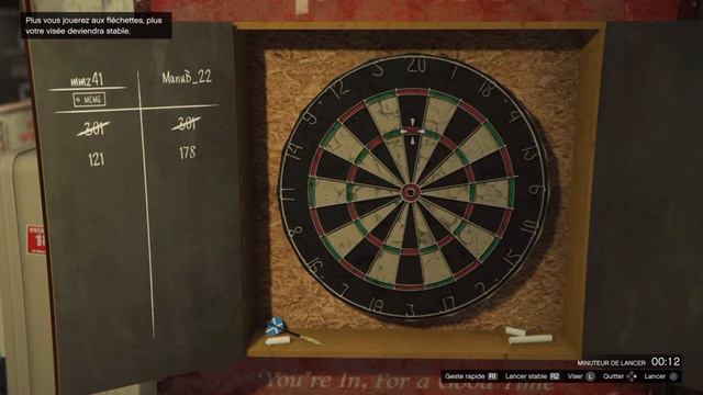 GTA 5 Online [PS4] - 6 Darts "Checking Out" platinum award and a nice Eagle in Golf. смотреть онлайн