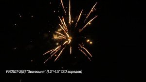 Батарея салютов Эволюция (120/1,2;1,5)  PRO107-2