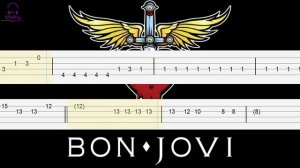 Bon Jovi - It's My Life [Bass Tabs Tutorial]