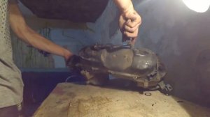 Нереально крутой тюнинг Ямахи джог Aprio и Стелс тактик.