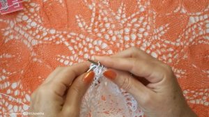 ВЯЖЕМ ОВАЛЬНУЮ СКАТЕРТЬ СПИЦАМИ – 3