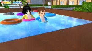 Yuta Mio Buka Kedai Sushi ?? Masuk Portal Jadi Bayi Raksasa ?? | Sakura School Simulator