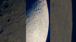 Moon first attempt. Celestron omni xlt120. Recorded with 13mpx phone adapted on eyepiece.