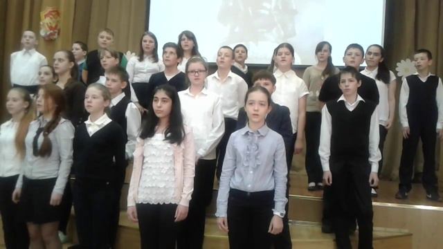 Поздравление ветеранов от 6 а ГБОУ школа№1121 смотреть онлайн