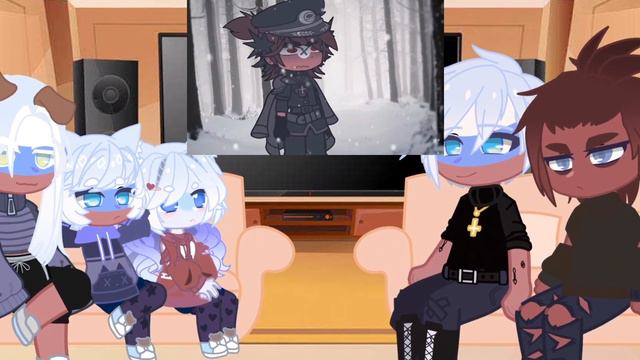 《Реакция стран из комикса "Щенок" на оригинал 3/4♡》 смотреть онлайн