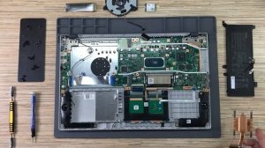 Asus F509JB разборка, замена термопасты