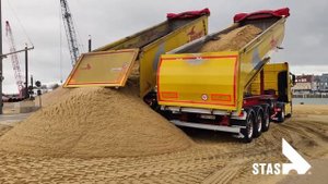 Самосвалы STAS с покрытием внутри кузова и без