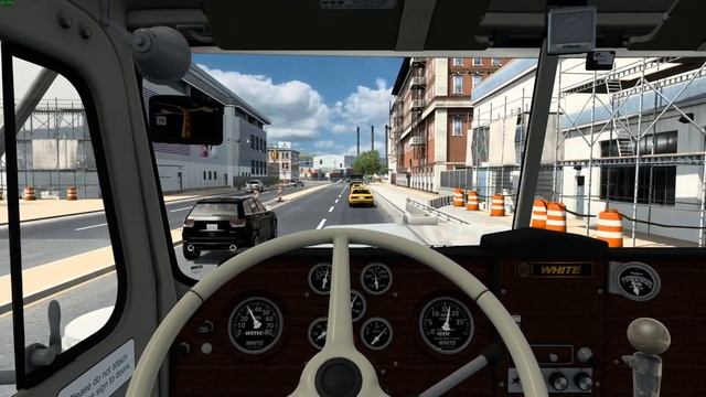 Sunday Drive | White-Western Star | Mason's Mod Shop | Real Truck Driver | American Truck Simulator смотреть онлайн
