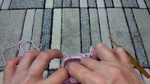 Игольница крючком "Хранительница спиц".МК.