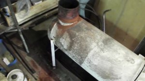 Разобрал печку,сажи было столько , вы не поверите))))