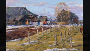 Колоколуша. Апрель 2011.Художник Александр Шевелёв. Основные произведения.