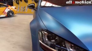 VW Golf VII R blue dutt ACR ealkaround & details | Tuningworld 2016