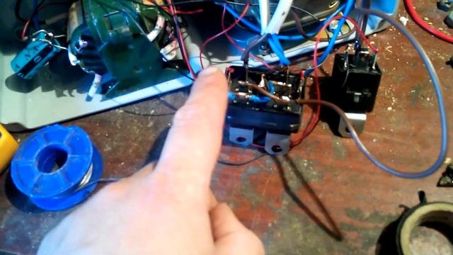 Схема автоматики для ворот ч2