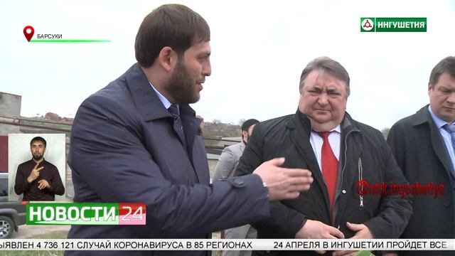 В сельском поселении Барсуки завершены берегоукрепительные работы на реке Сунжа. смотреть онлайн