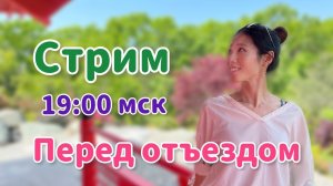 Стрим Японки Юмико // Уезжаю в Японию 2023