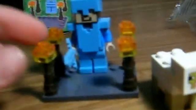 Обзор китайского LEGO Minecraft BELA MY WORLD смотреть онлайн