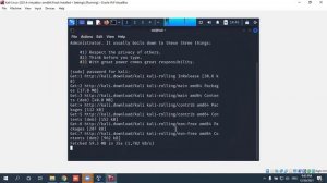 كورس الهكر الأخلاقي - أمور يجب تنفيذها علي الكالي لينكس بعد التسطيب