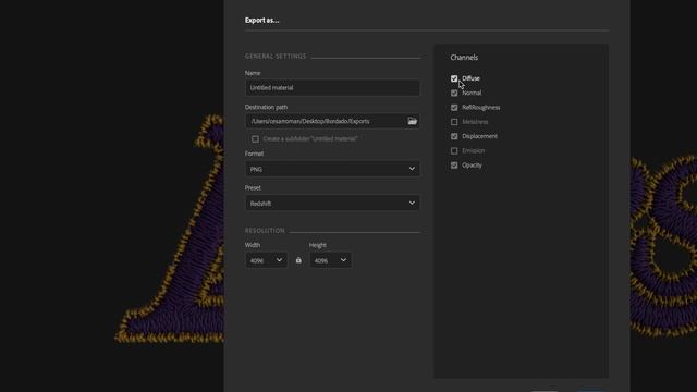 Efecto Bordado 3D: Substance Sampler 3D + Cinema 4D смотреть онлайн