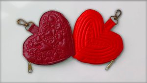 Придумала подарок на 14 февраля и сшила. Милый брелок-сердечко. Мастер-класс.