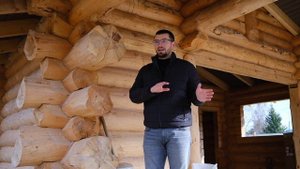 Идеальный сруб для бани