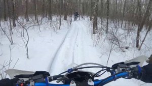 Эндуро зимой без шипов. Мучение или кайф?