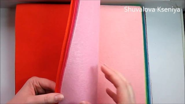 UNBOXING фетр Посылка с Aliexpress для рукоделия смотреть онлайн