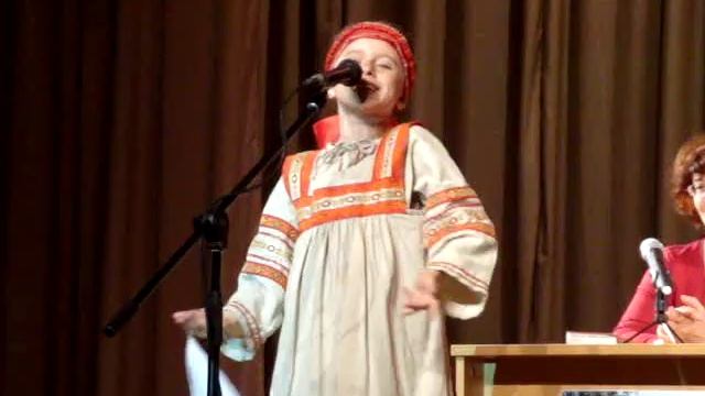 Музыкальное приветствие Настасьи Фоминой смотреть онлайн