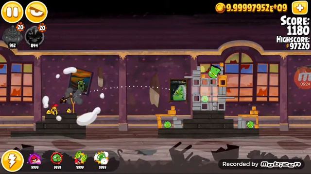 Angry birds seasons gameplay especial de halloween смотреть онлайн