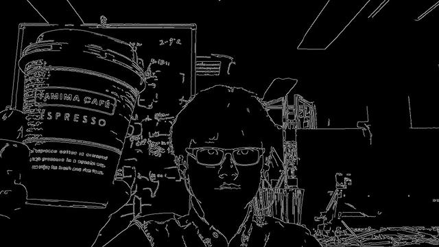 Canny edge detector with OpenCV смотреть онлайн