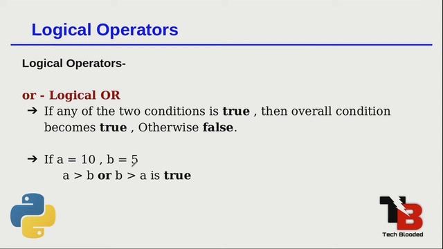 #13 Logical Operators In Python Programming | Python Tutorial For Beginners In Hindi In 2020