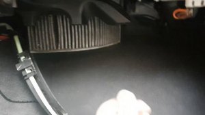 BMW f30 замена фильтра салона