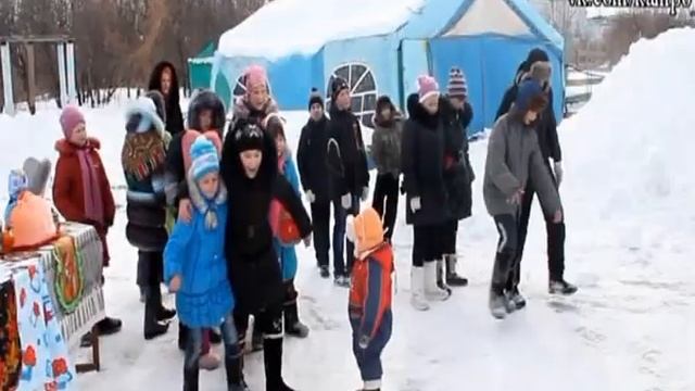 В воскресной школе прошла масленица для детей (10 марта) смотреть онлайн