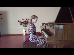 Горбовская Дарья. Доменико Чимароза Соната – до минор; Юрий Весняк «Воспоминание»