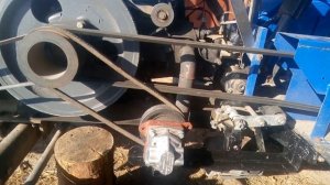 Привід НШ-10 для гідравліки Скаут Т-18. Приспособив на тракторик.