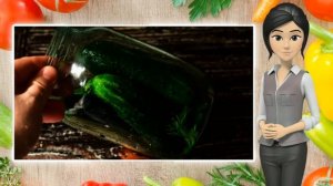 Огурцы в желатине