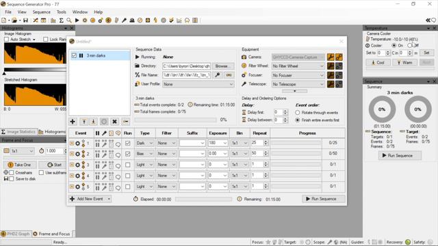 Astrophotography on a cloudy night (feat. QHY168C) смотреть онлайн