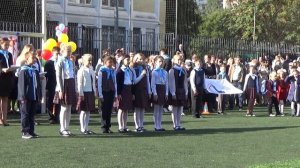 Линейка. Школа Глория. Москва